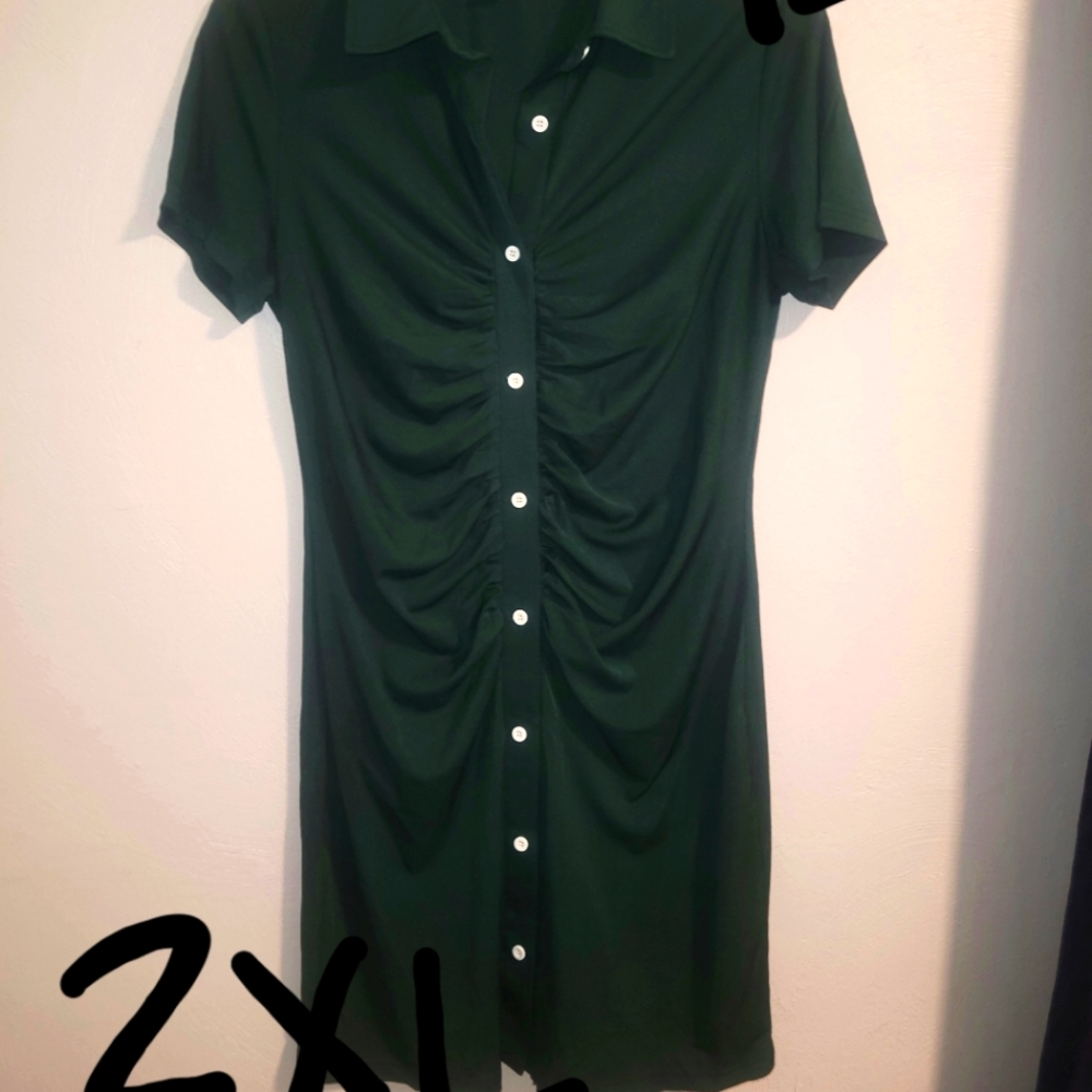 Button down dress